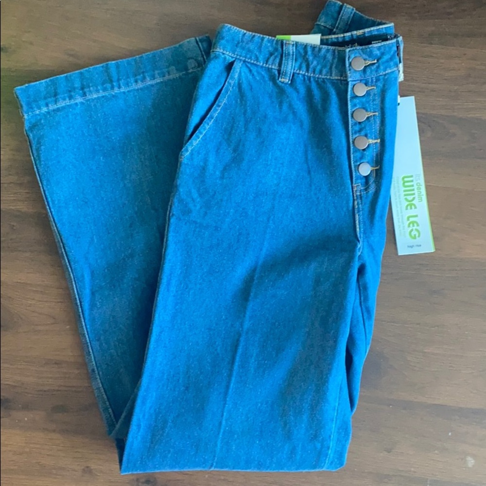 High rise Wide leg jeans